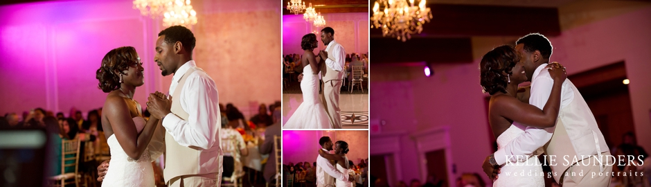 African American Wedding First dance